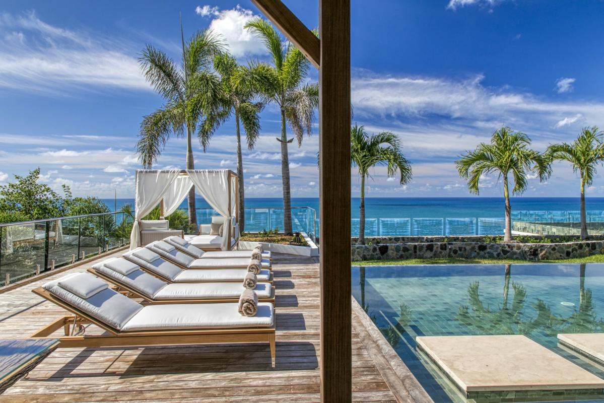 Location villa Saint Martin Indigo Bay - Villa 4 chambres 8 personnes - vue mer - Piscine - Villa de luxe (10)